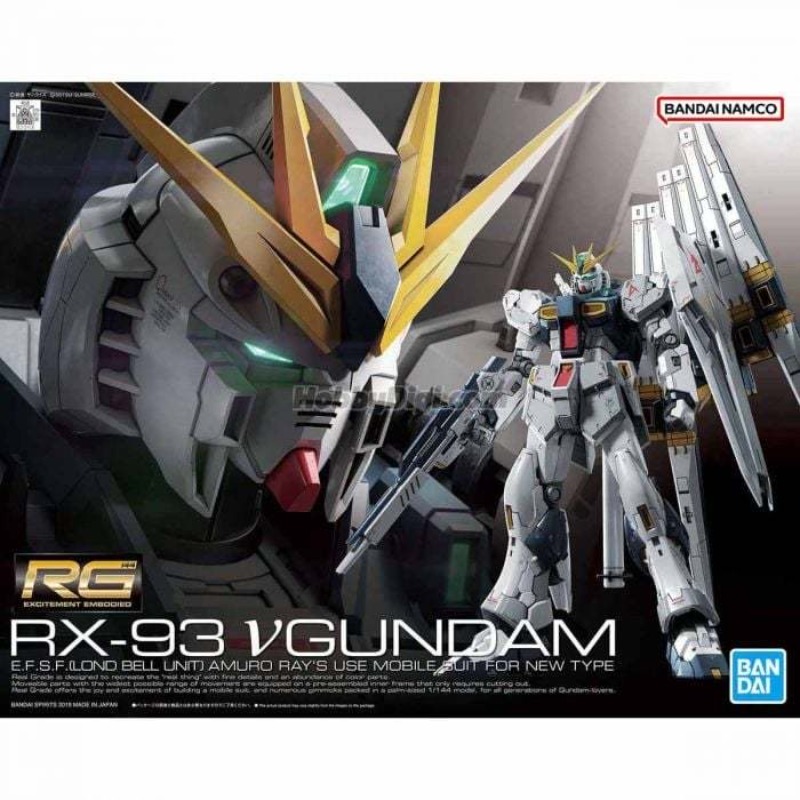 Model Kit Pg - In Stock Bandai RG 1/144 RX-93