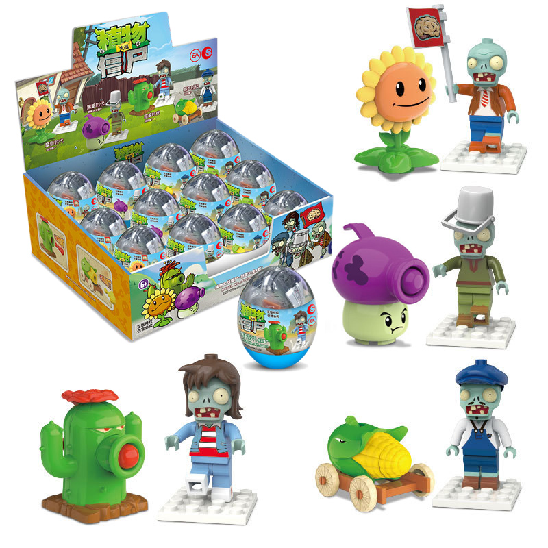 Model Kit Zombie - Plants vs. Zombies Toy Capsules Mix