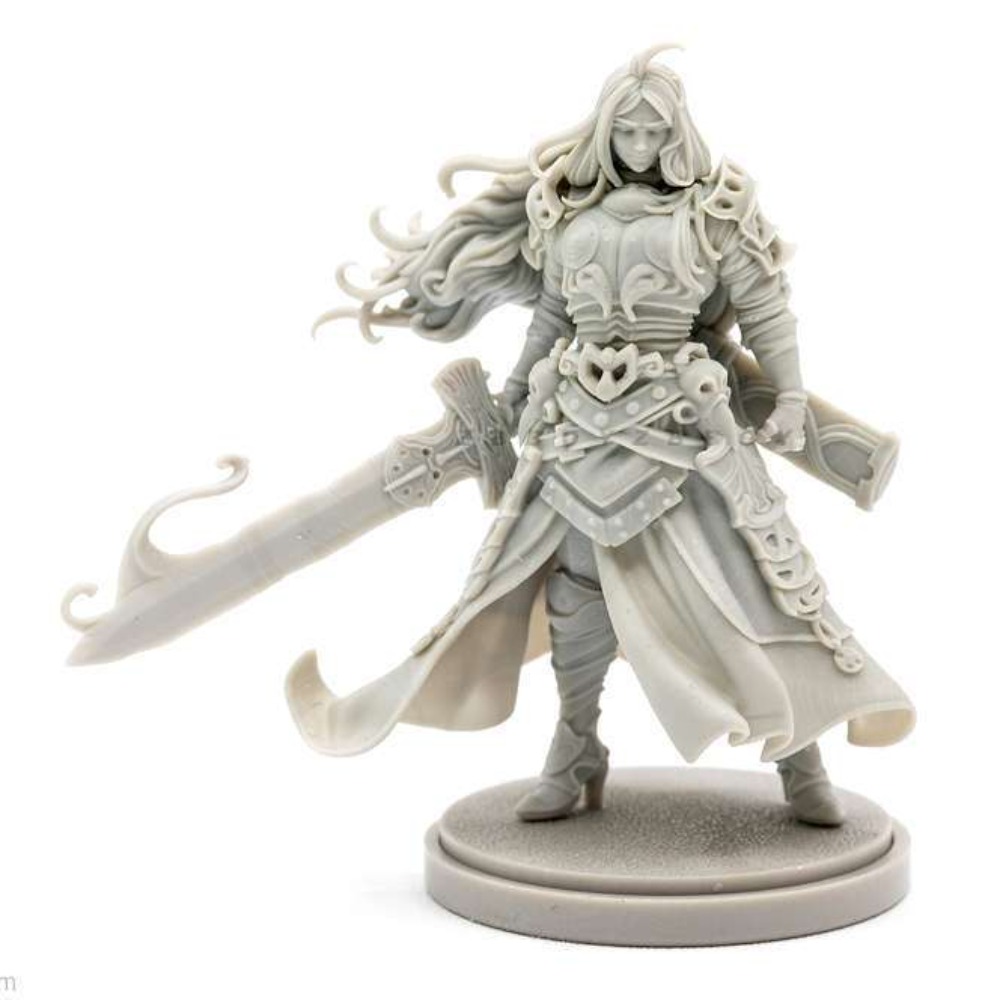 Model Kit History - 38mm Beauty Soldier Resin Figure Model