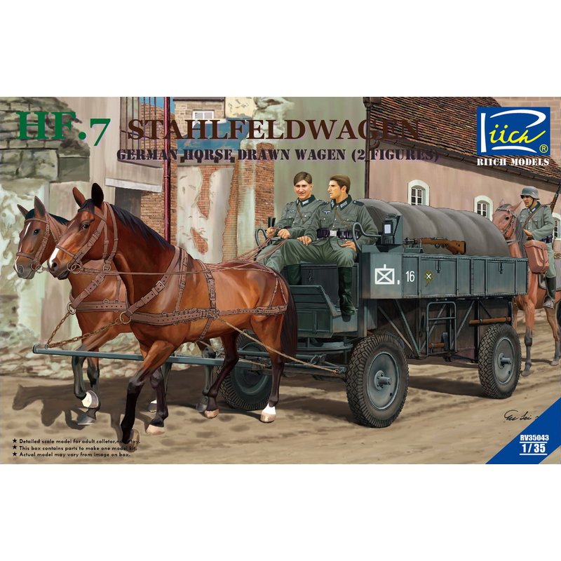 Model Kit Horse - Riich Mô Hình RV35043 1/35 HF.7