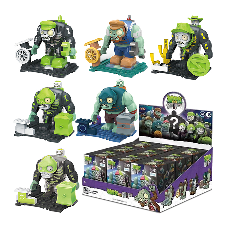 Model Kit Zombie - PLANTS VS ZOMBIES 2 ABS Material