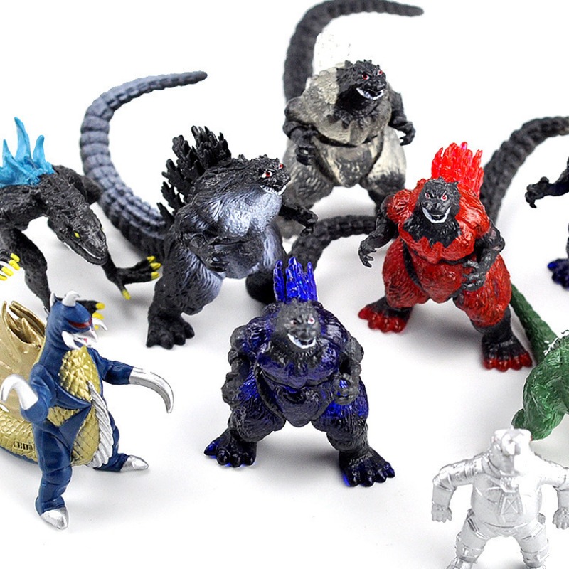 10pcs/set Godzilla Movie Perip - đánh giá và giá Model Kit Bandai