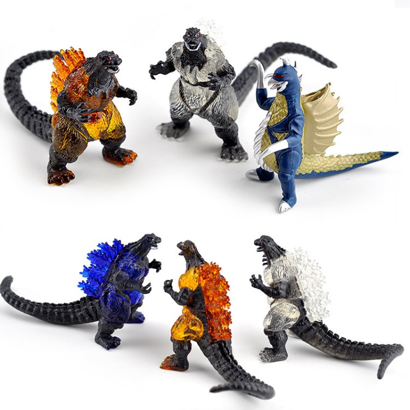 10pcs/set Godzilla Movie Perip - đánh giá và giá Model Kit Bandai