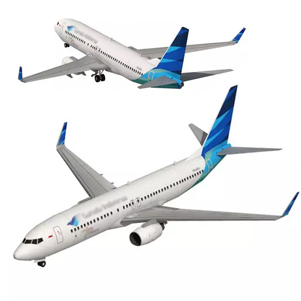 1:100 Indonesia Airlines Boein - đánh giá và giá Model Kit Hobby