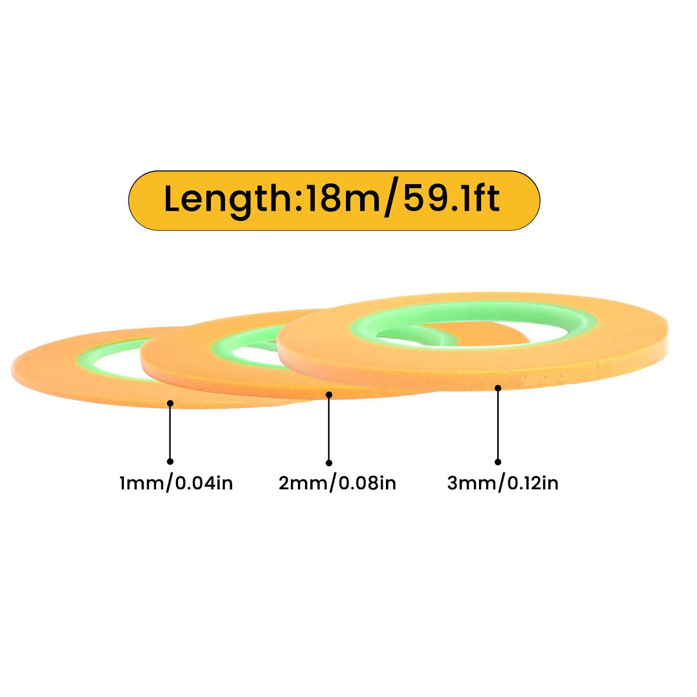 Model Spraying Coating Color U - đánh giá và giá Masking Tape Thin