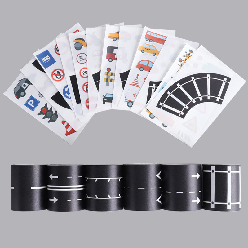 6 rolls/box DIY road and rail  - đánh giá và giá Masking Tape Thin