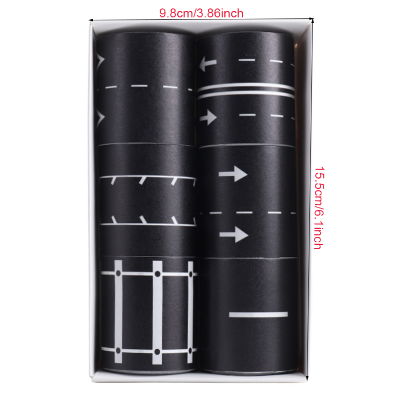 6 rolls/box DIY road and rail  - đánh giá và giá Masking Tape Thin