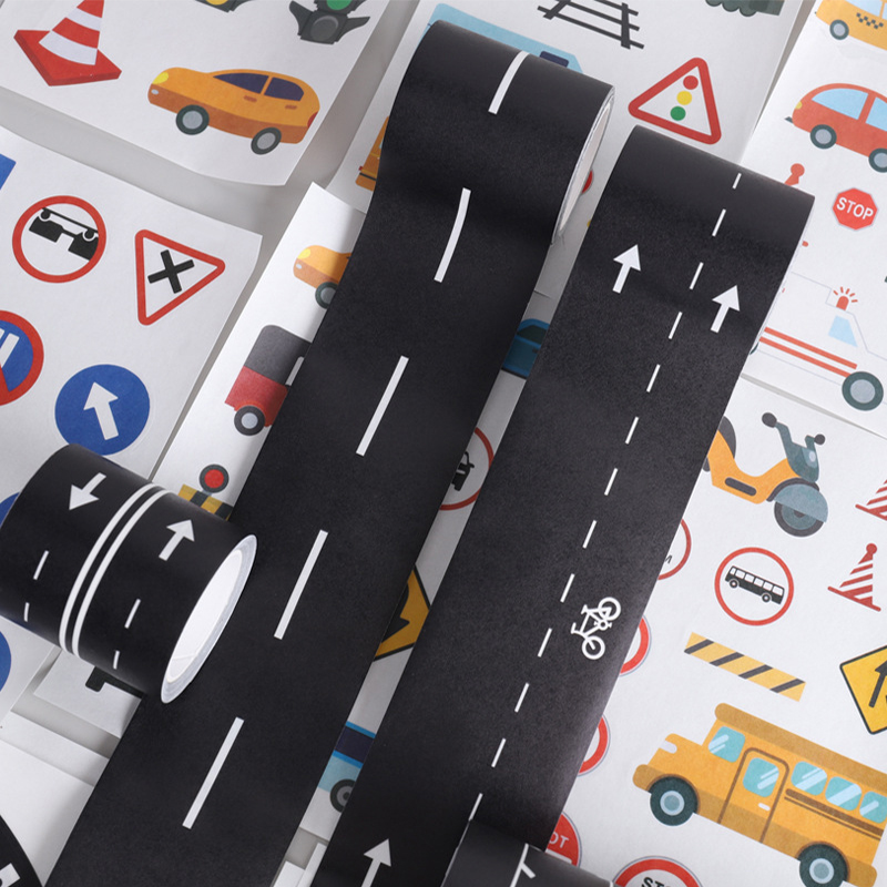 6 rolls/box DIY road and rail  - đánh giá và giá Masking Tape Thin