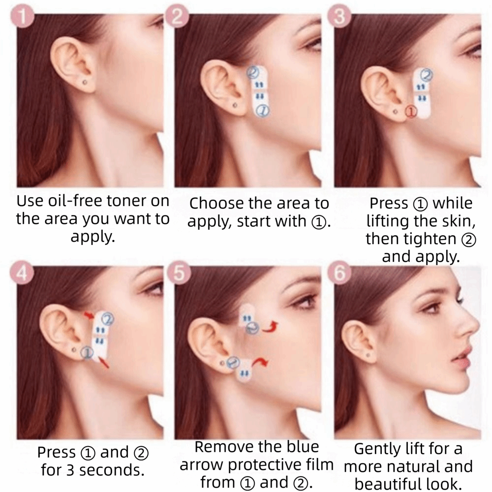160Pcs Invisible Face Lifting  - đánh giá và giá Masking Tape Thin