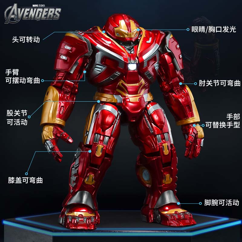 26cm LED ZD Original Iron Man  - đánh giá và giá Model Kit Gundam Mg