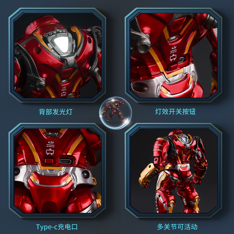 26cm LED ZD Original Iron Man  - đánh giá và giá Model Kit Gundam Mg
