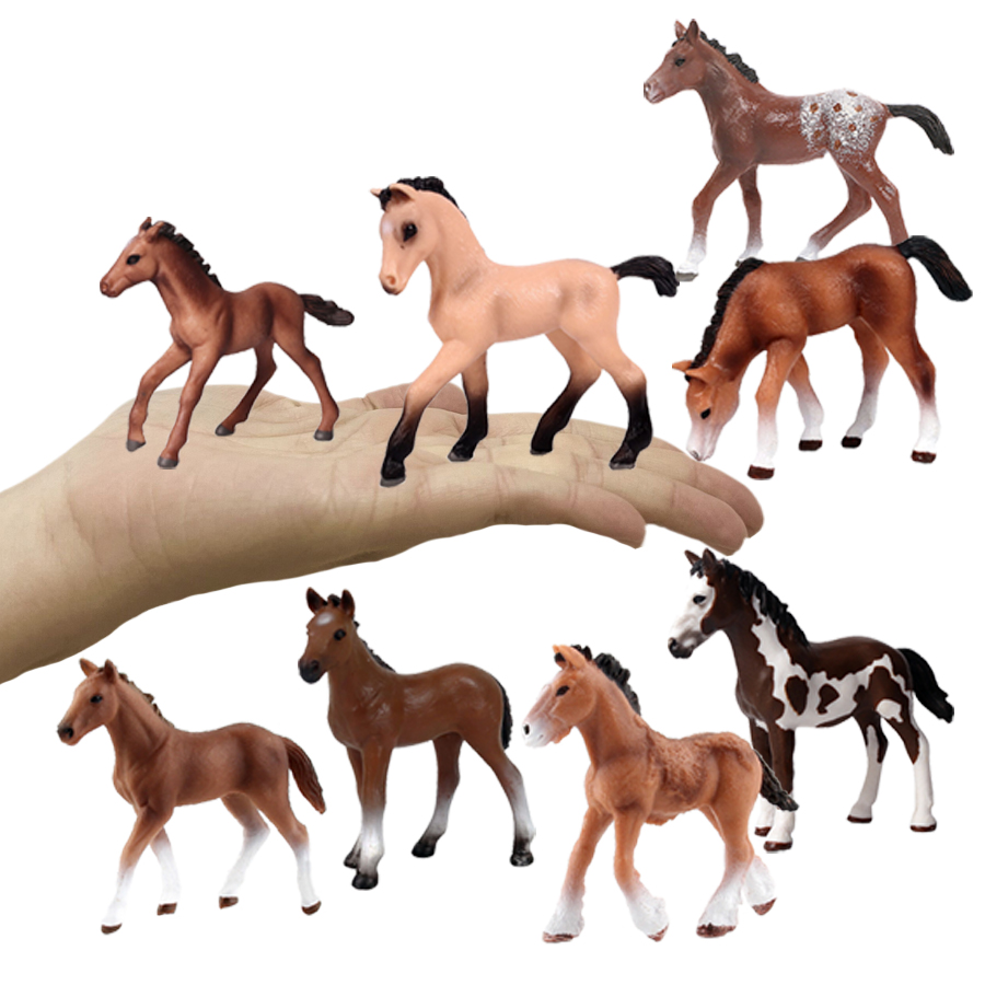 Horse Figurine Farm Animals Po - đánh giá và giá Model Kit Horse