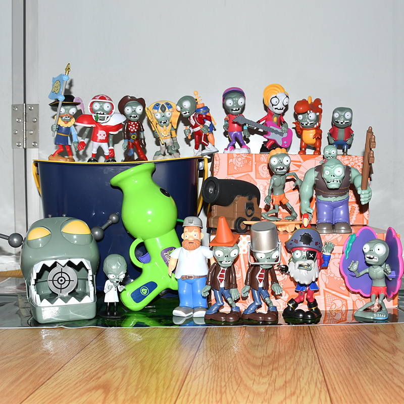 18pcs Role Plants Vs. Zombies  - đánh giá và giá Model Kit Zombie