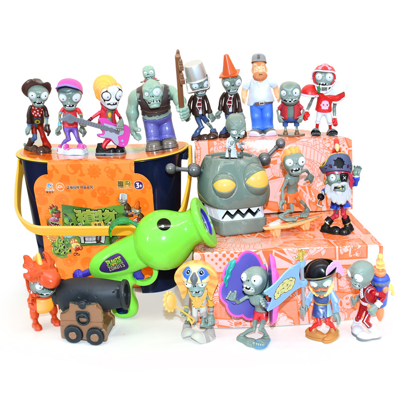 18pcs Role Plants Vs. Zombies  - đánh giá và giá Model Kit Zombie