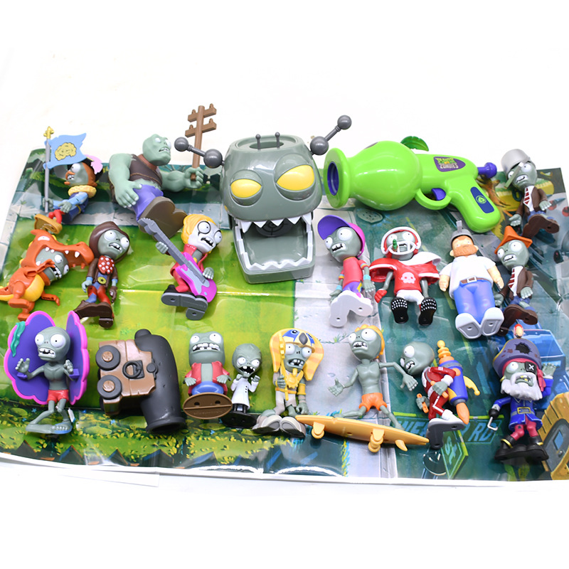 18pcs Role Plants Vs. Zombies  - đánh giá và giá Model Kit Zombie