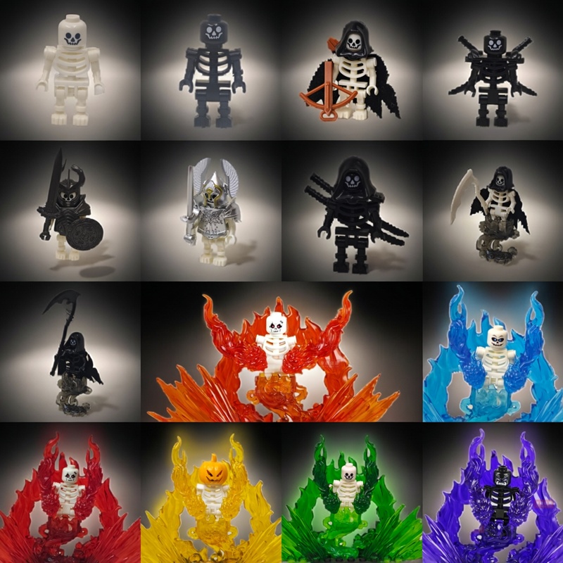 Halloween Skeleton Army Mini D - đánh giá và giá Model Kit Horse