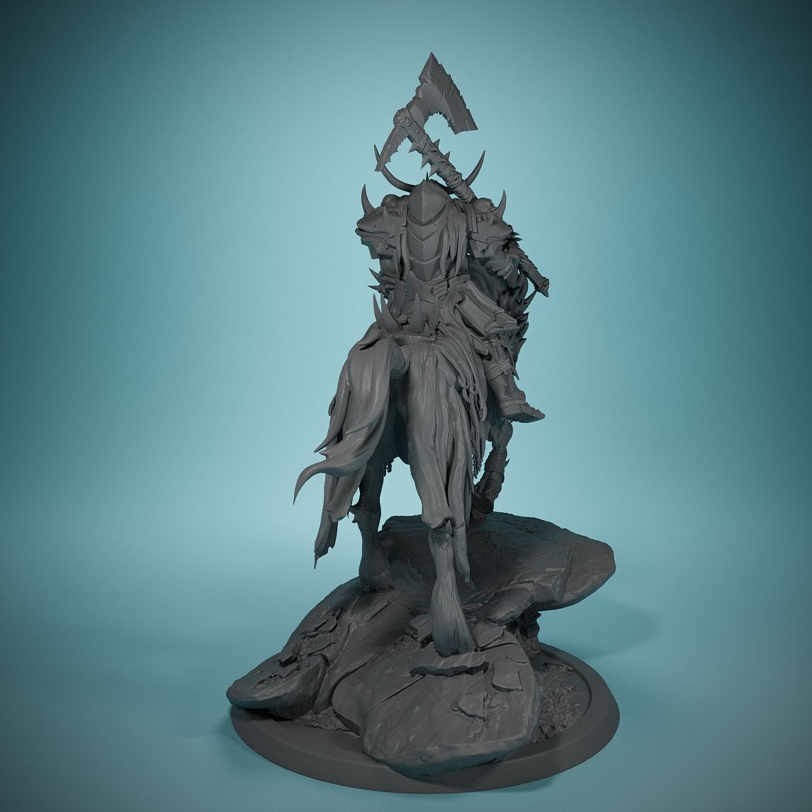 80mm Dark Night Death Horse Bo - đánh giá và giá Model Kit Horse