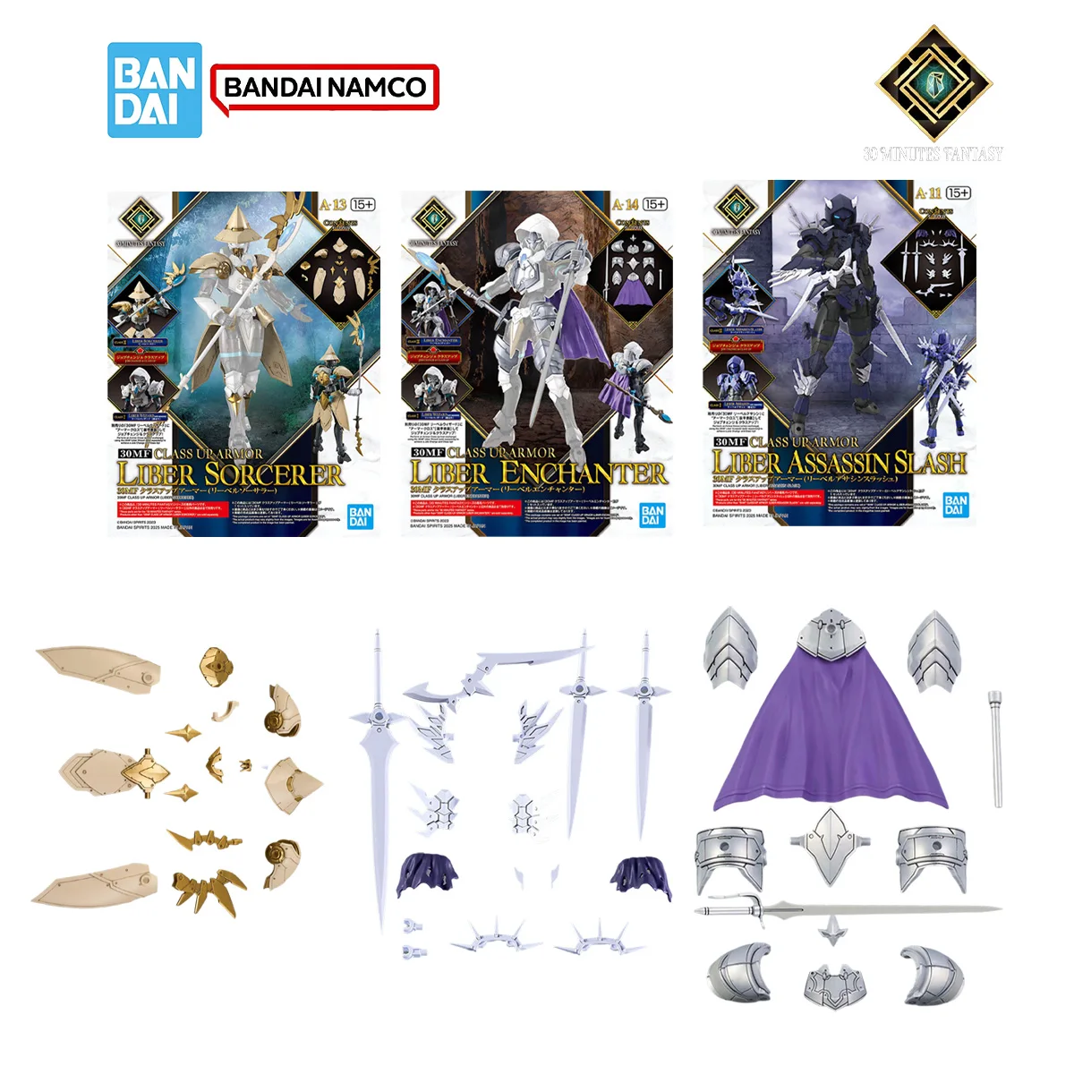 Bandai 30MF 30Minutes Fantasy  - đánh giá và giá Model Kit Figures