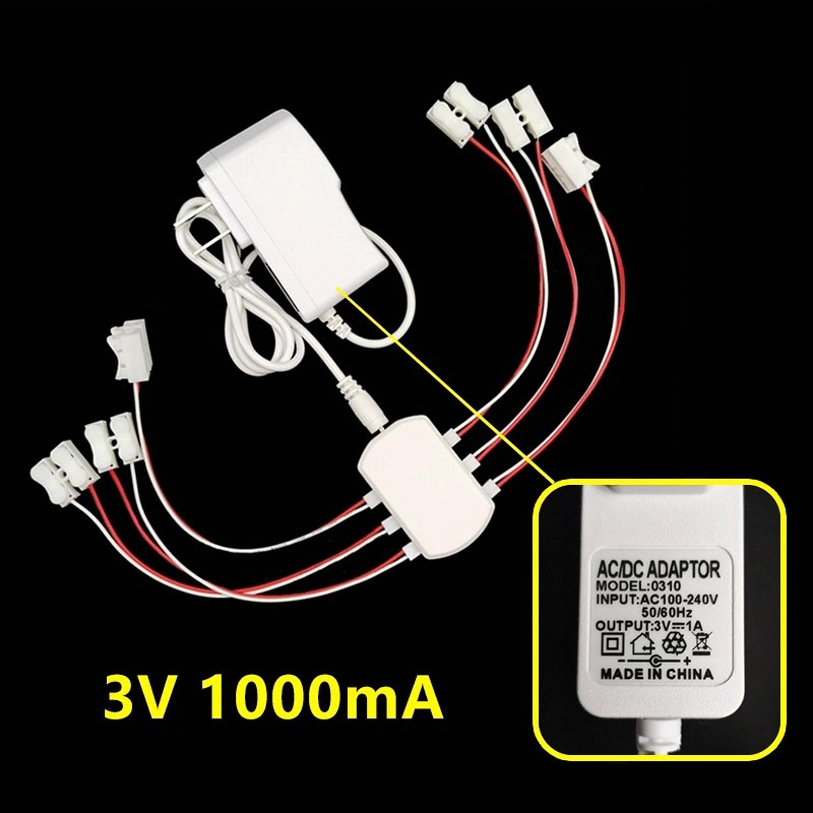 3V 1A Power Supply 6 Ports Wir - đánh giá và giá Model Kit Hobby