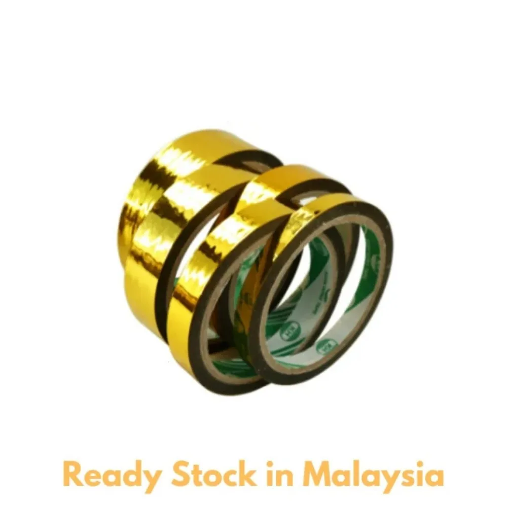 50M Glitter Slim Gold Silver F - đánh giá và giá Masking Tape Thin