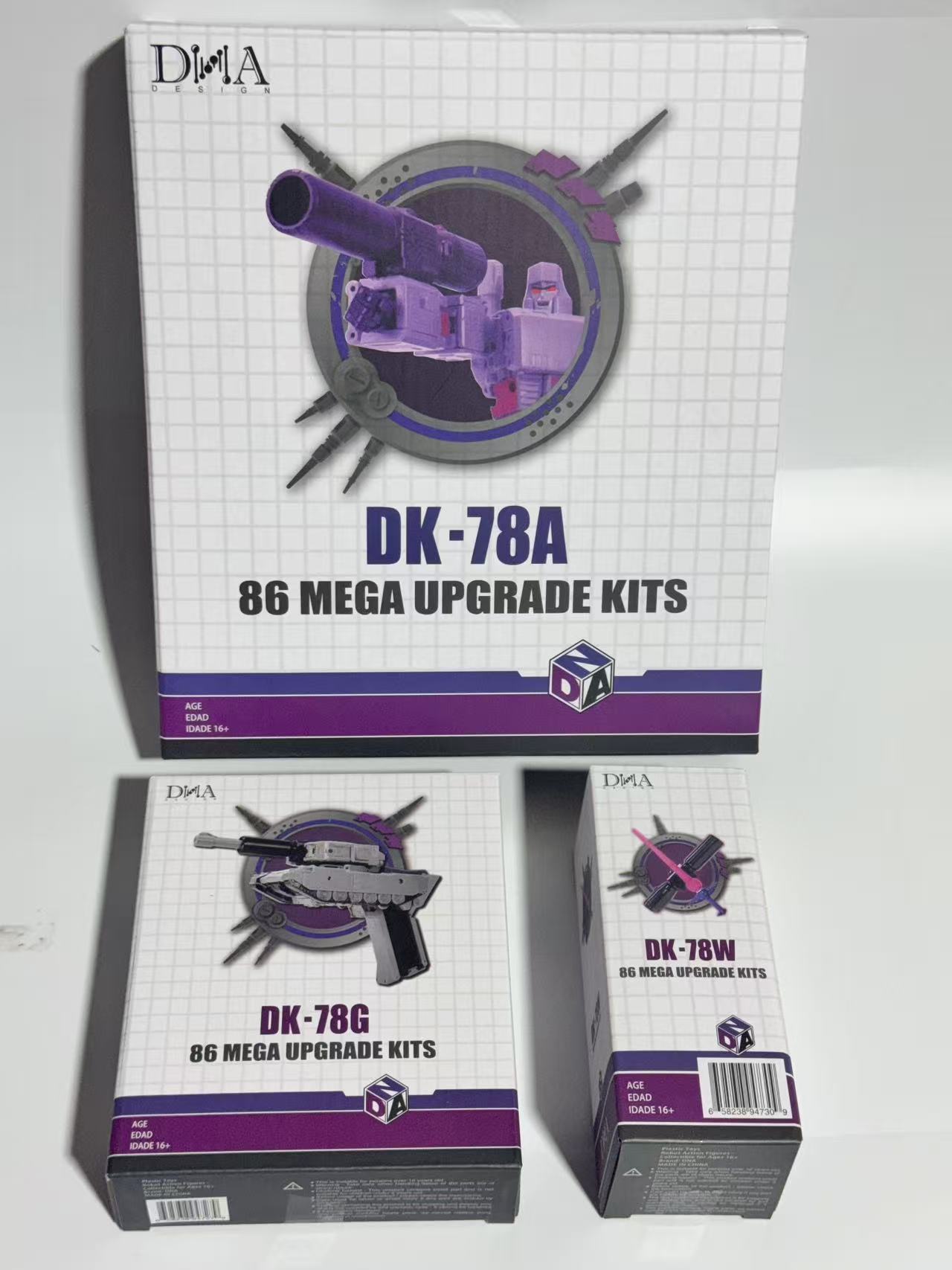 DNA DK78A DK78G DK78W Upgrade  - đánh giá và giá Model Kit Robot