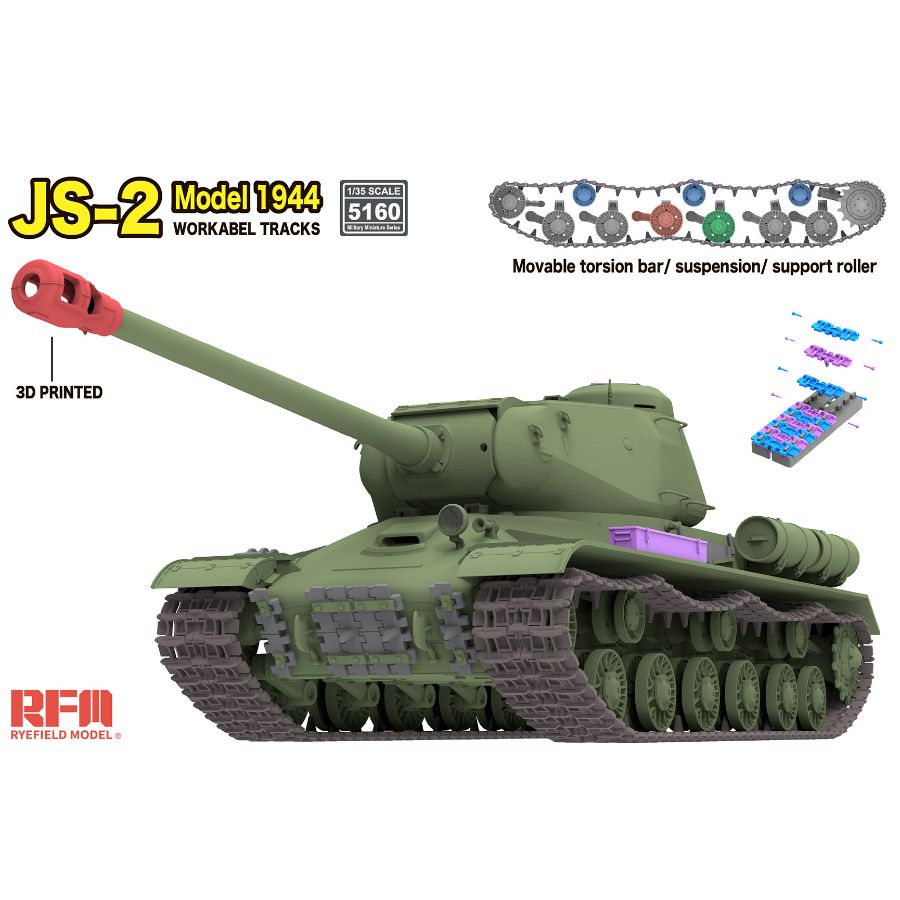 RYE FIELD 5160 1/35 Soviet JS- - đánh giá và giá Model Kit History