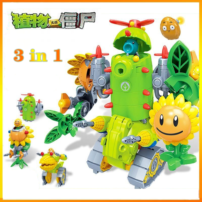 2024 New Plants Vs. Zombies Ro - đánh giá và giá Model Kit Zombie