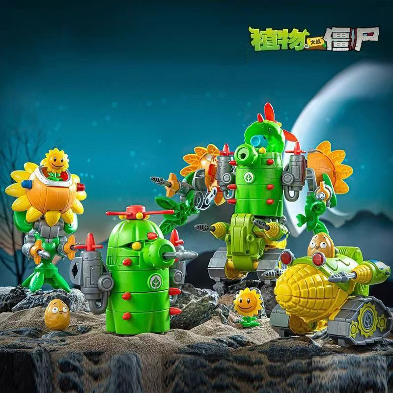 2024 New Plants Vs. Zombies Ro - đánh giá và giá Model Kit Zombie