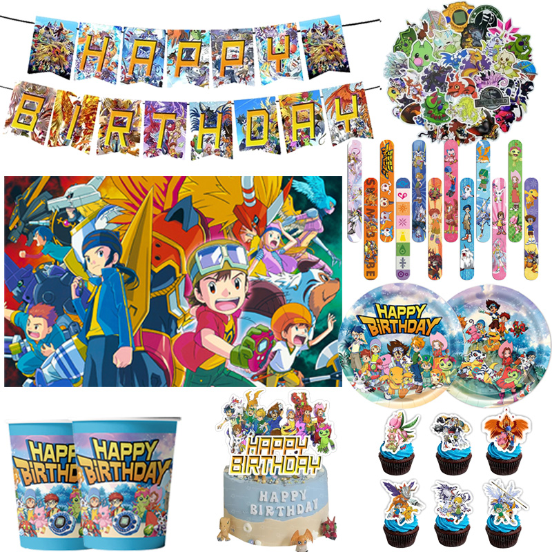 Digimon Themed Birthday Party  - đánh giá và giá Model Kit Digimon