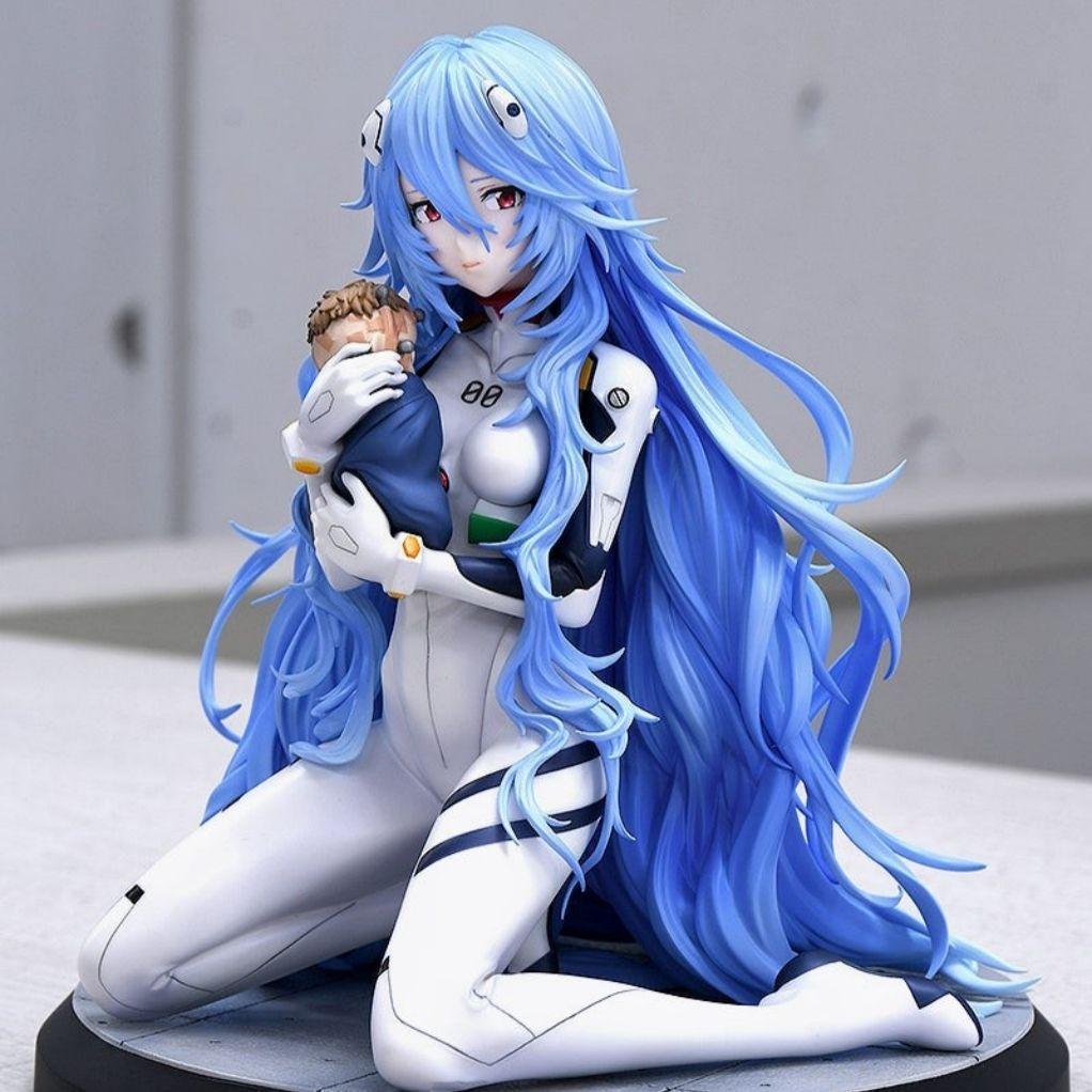 Rei Ayanami Kneeling Figure -  - đánh giá và giá Model Kit Bandai
