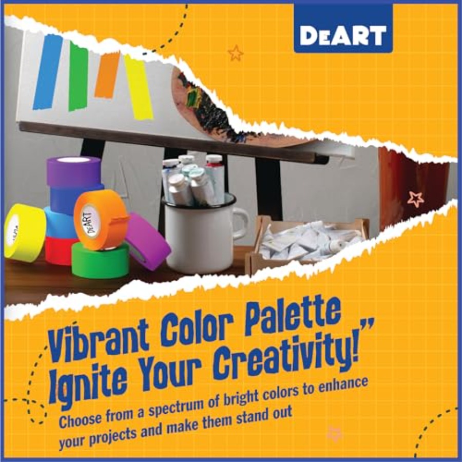 Colored Masking Tape Painters  - đánh giá và giá Masking Tape Thin