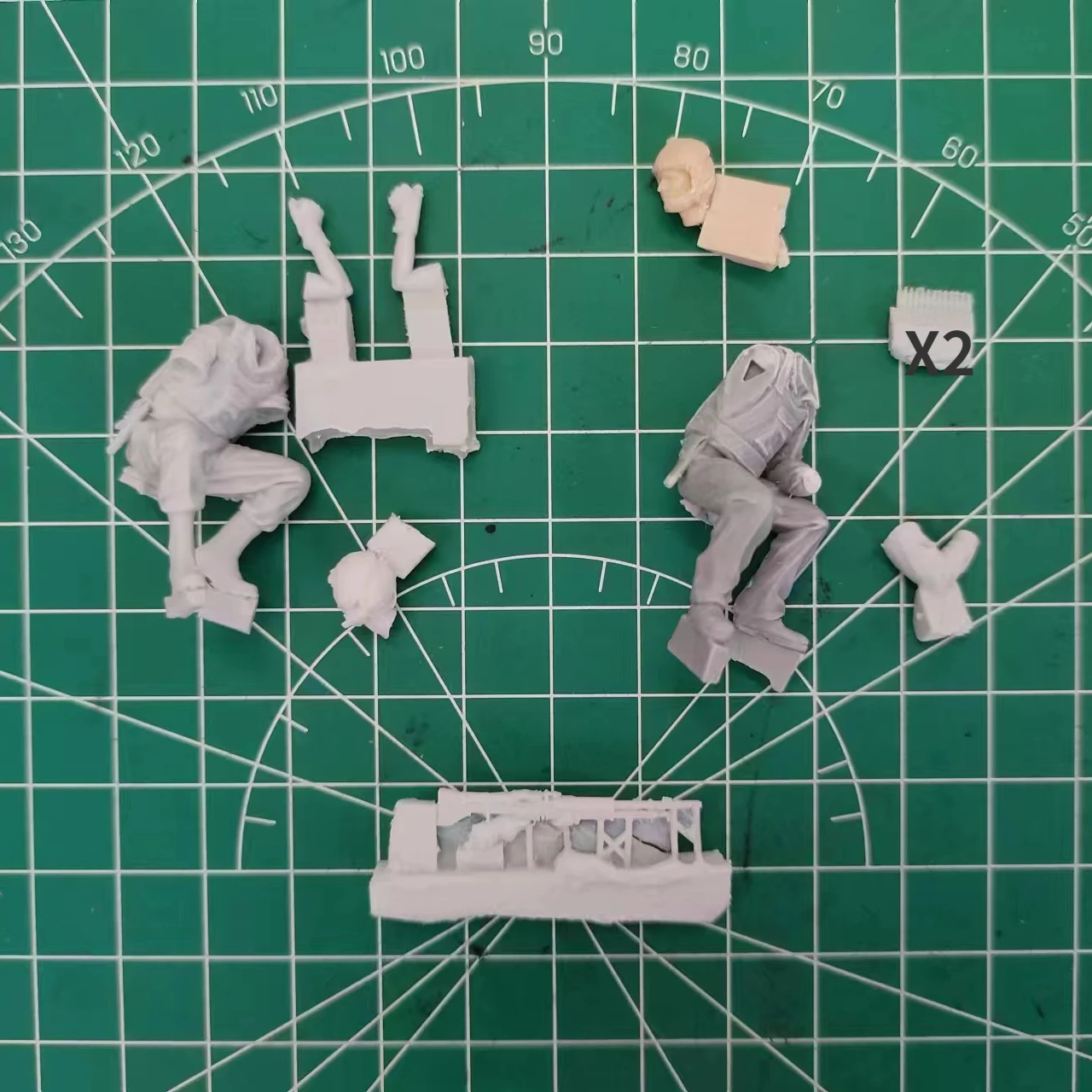 1/35 Resin Figure Assembly Mod - đánh giá và giá Model Kit History